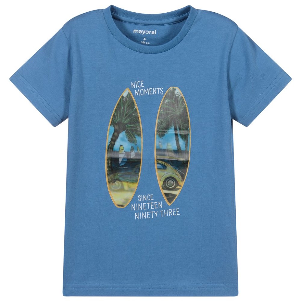 Mayoral Blue T-shirt